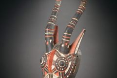 Bobo: Bwa/Nunuma: Ram or Antelope Ceremonial Dance Mask