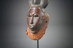 Baule: Ndoma Portrait- Ceremonial Dance Mask