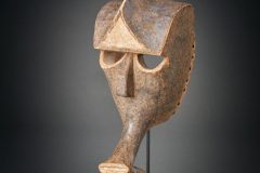 Kwele: Ancestral Bush Sprite Mask or Beete Gorilla or Gon Ceremonial Dance Mask