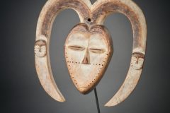 Kwele: Bata or Ram Ceremonial Dance Mask