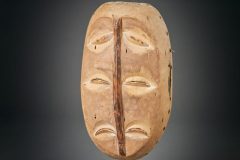 Kwele: Forest Bush Spirit Lapicque Ceremonial Dance Mask