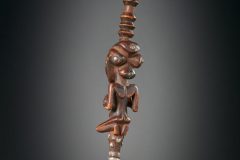 Luba: Ancestral Kibango Title Chieftain Staff