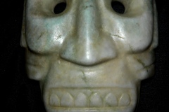 Aztec jade mask Ochpanizti-