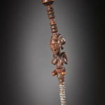 Luba: Ancestral Kibango Title Chieftain Staff