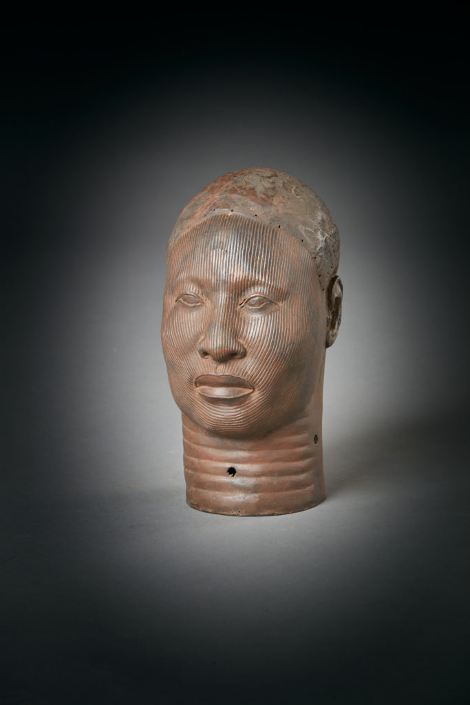 Ife Commemorative Bronze Head of Dignitar